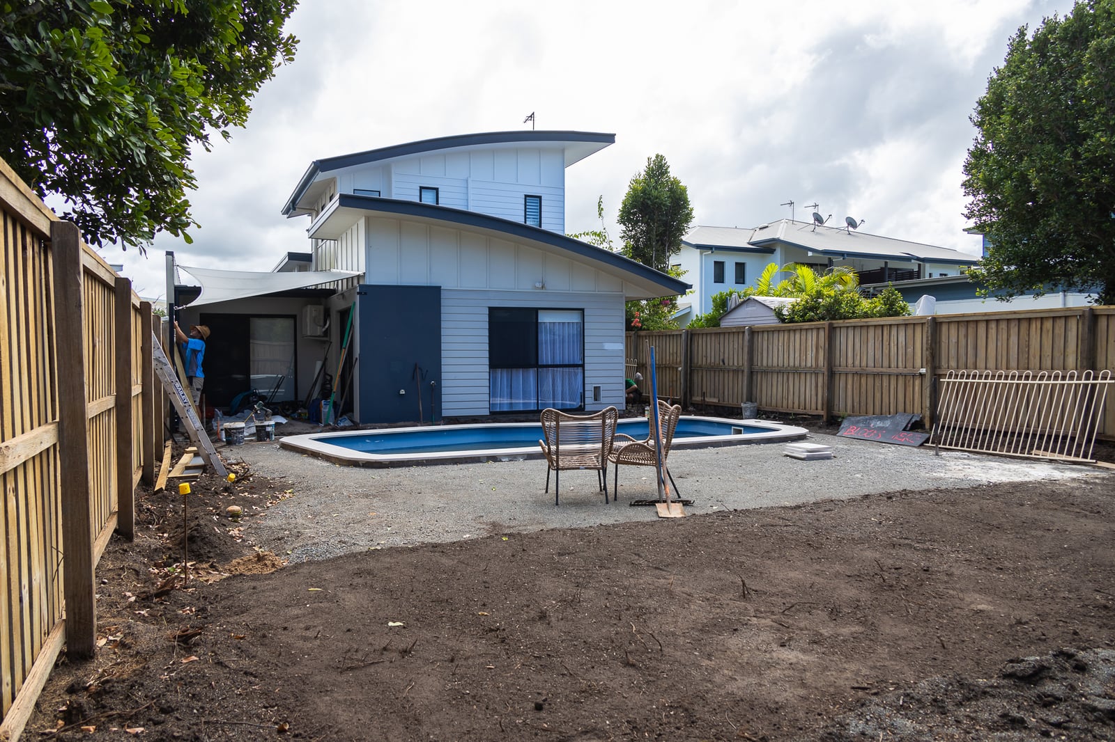 Mudjimba Oasis, before works began