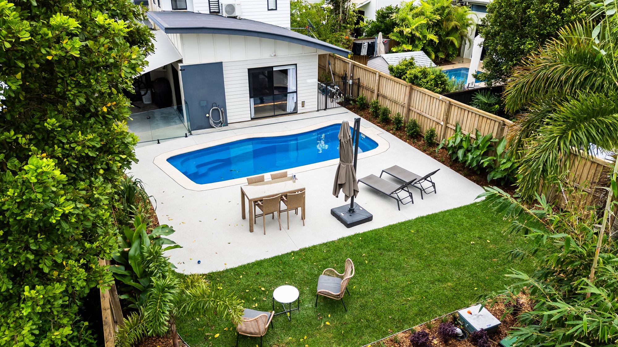 Pool construction